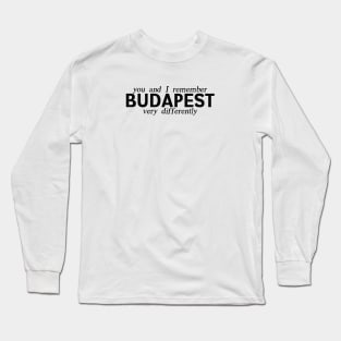 Budapest II Long Sleeve T-Shirt